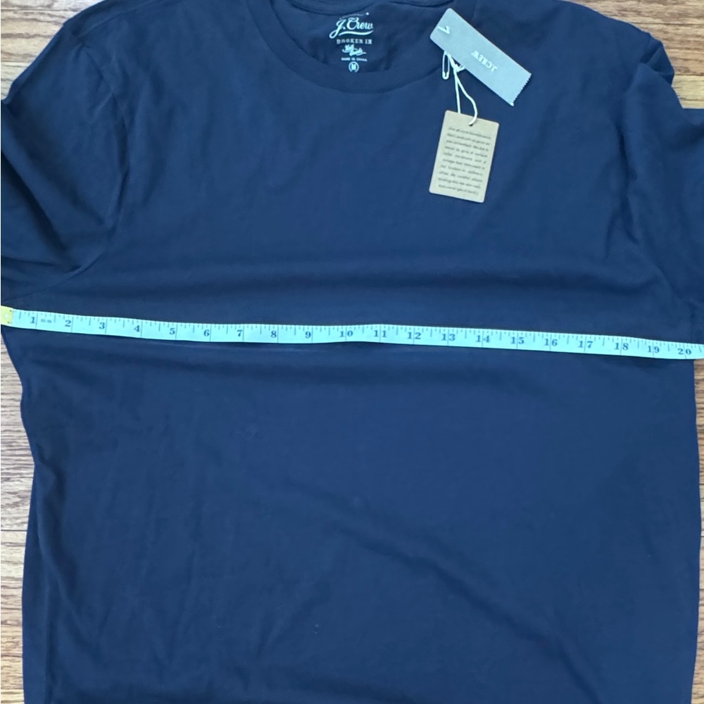 J. Crew Deep Blue Long Sleeve Tee - Picture 4 of 5
